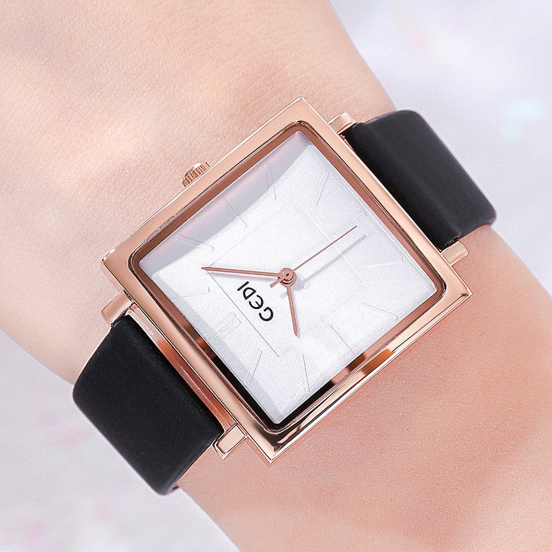 ae593-Women's Square Simple Korean Style Watch