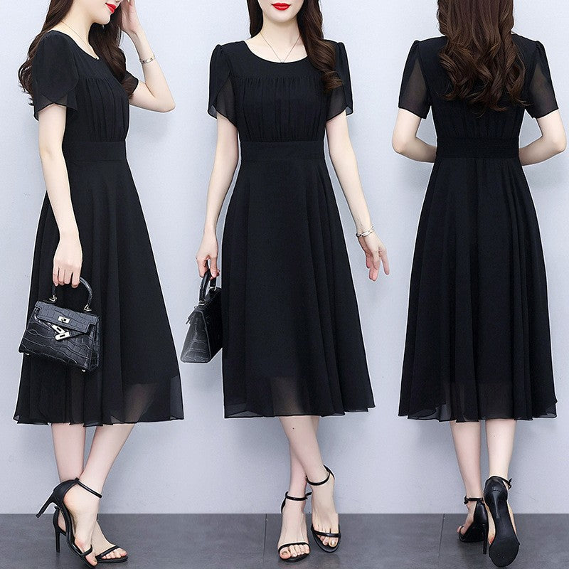 zp393-Women's summer fashionable slimming dress