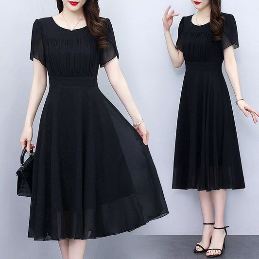 zp393-Women's summer fashionable slimming dress