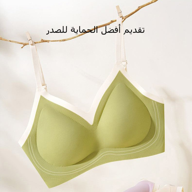 zp403-Thin seamless non-wired fixed cup bra اشتري 1 و إحصول على 2 مجانا