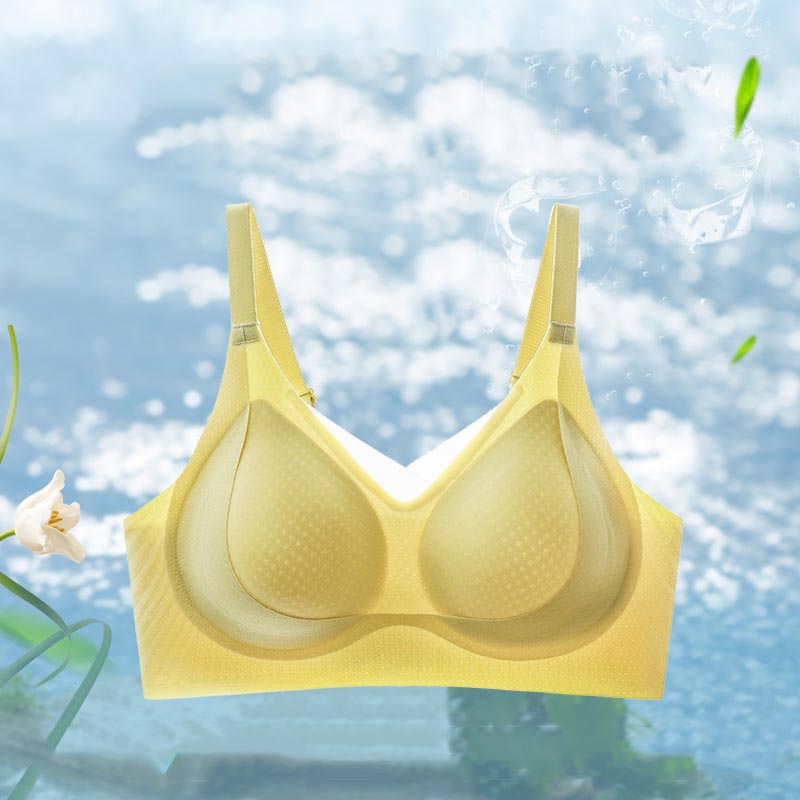 zp404-Women's summer thin breathable push up bra