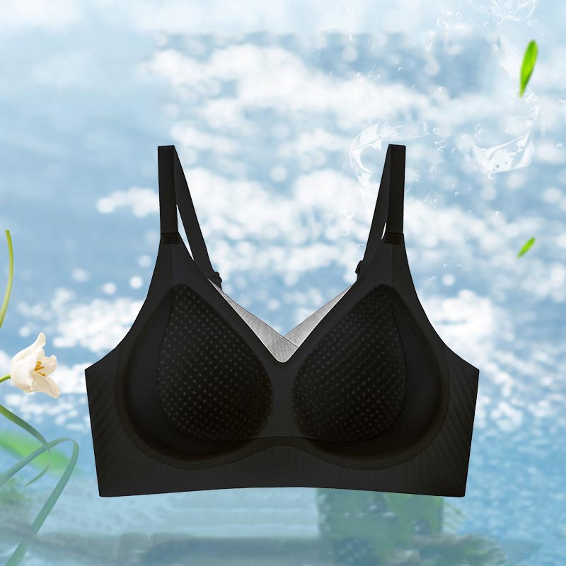 zp404-Women's summer thin breathable push up bra