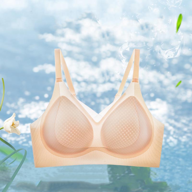 zp404-Women's summer thin breathable push up bra