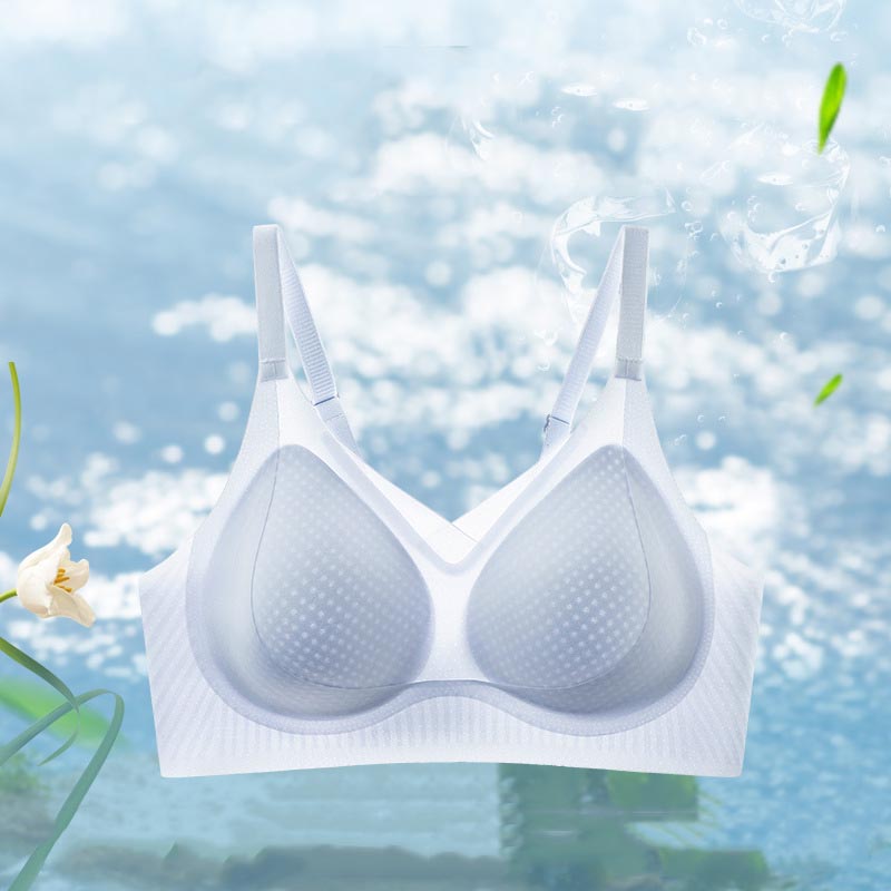 zp404-Women's summer thin breathable push up bra