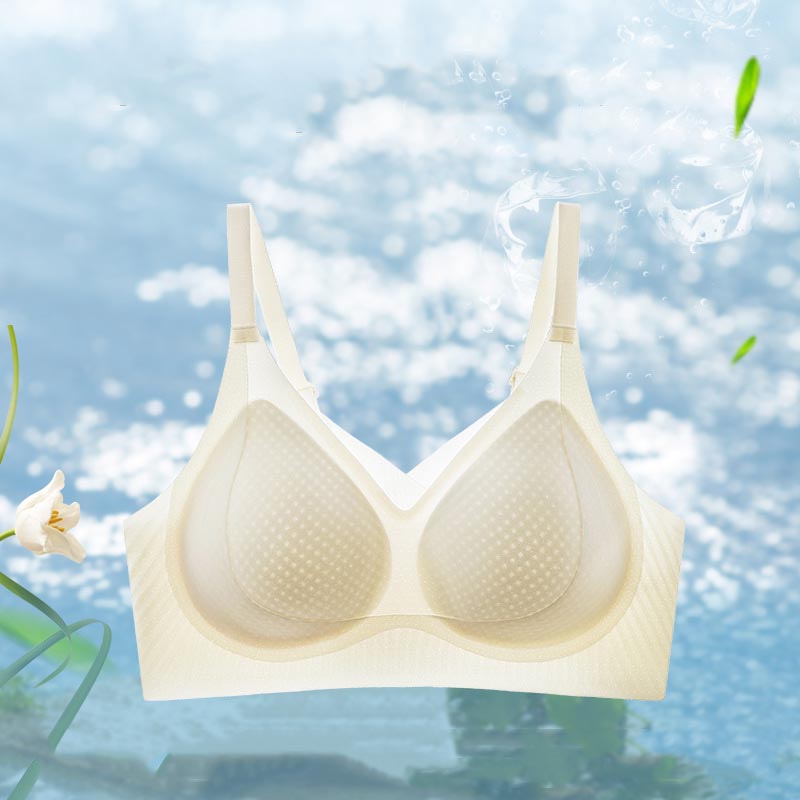 zp404-Women's summer thin breathable push up bra