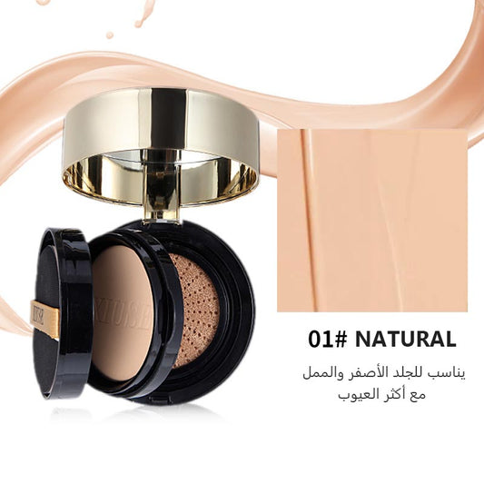 ht225-Double-layer air cushion powder two-in-one makeup, oil control and concealer