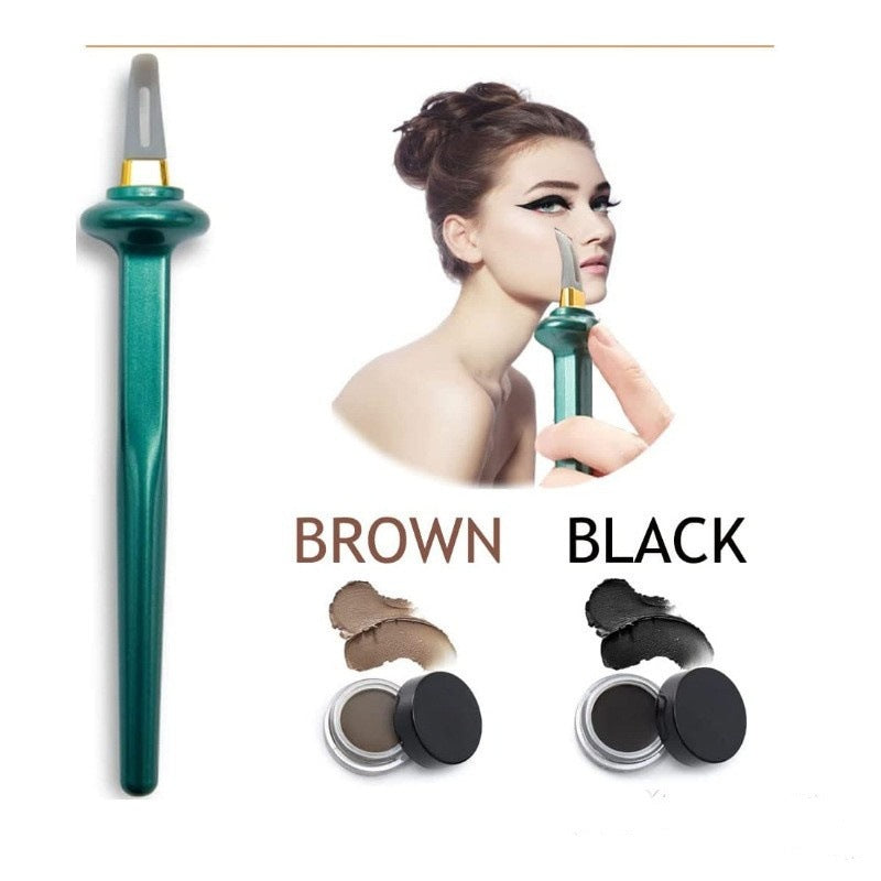 ae633-Easiest Skip Free Silicone Eyeliner Kit