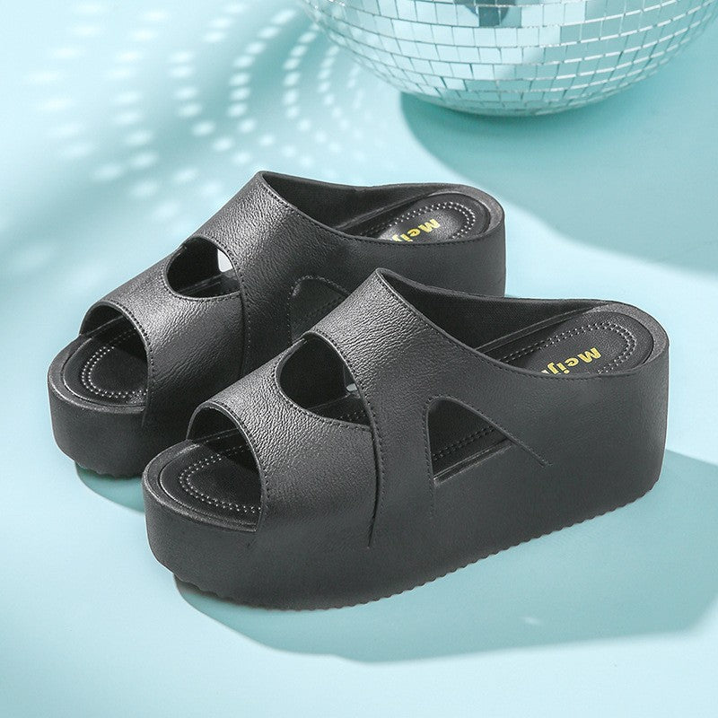 Women's thick-soled non-slip sandals