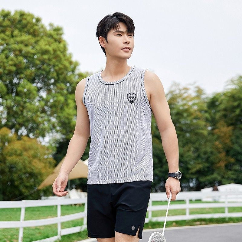 zd228-Summer men's light slim fit sports tops