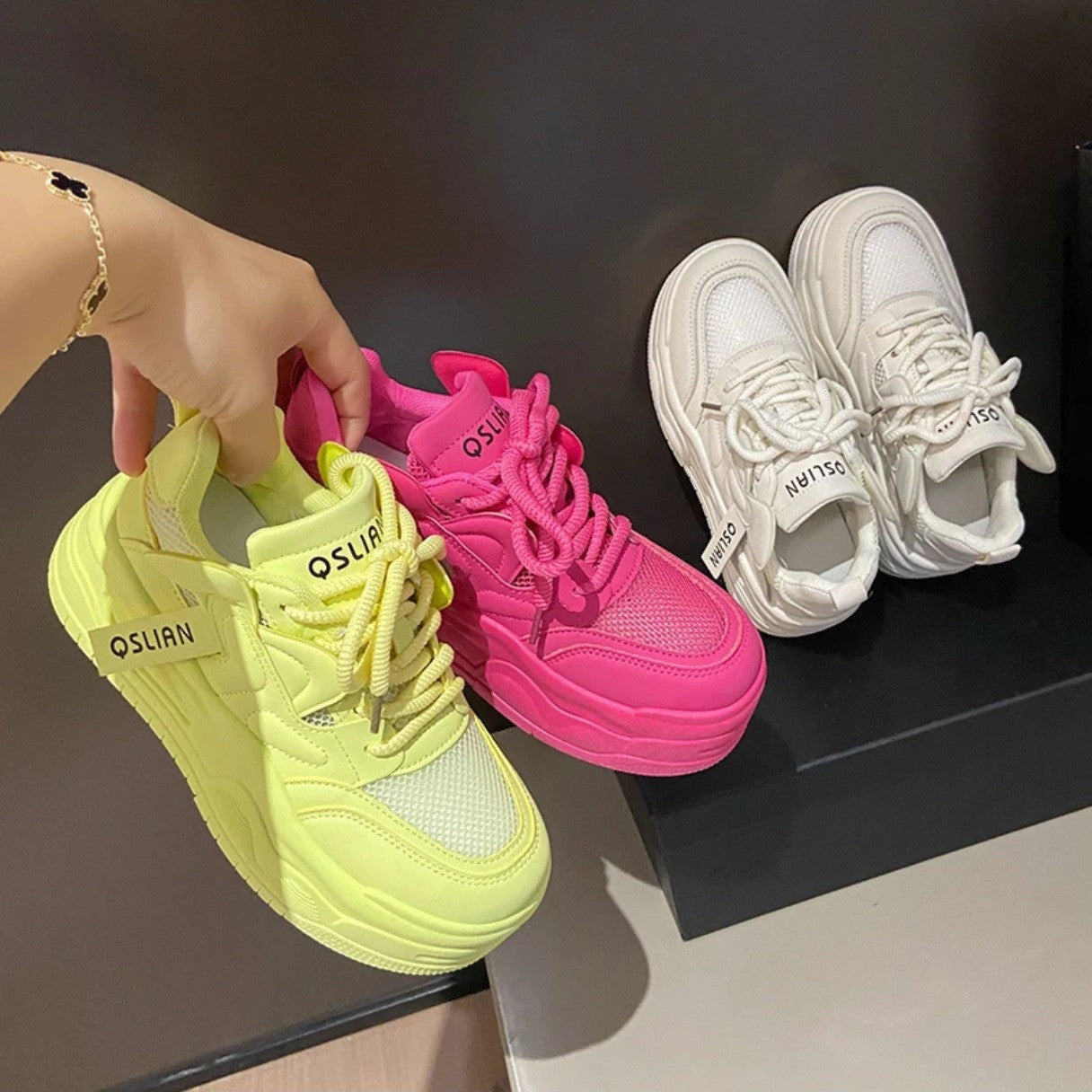 Women's summer all-match leisure mesh breathable shoes