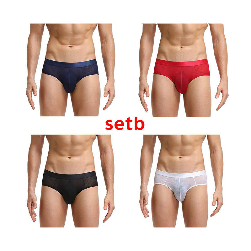 zd229-Men's Thin Breathable Briefs