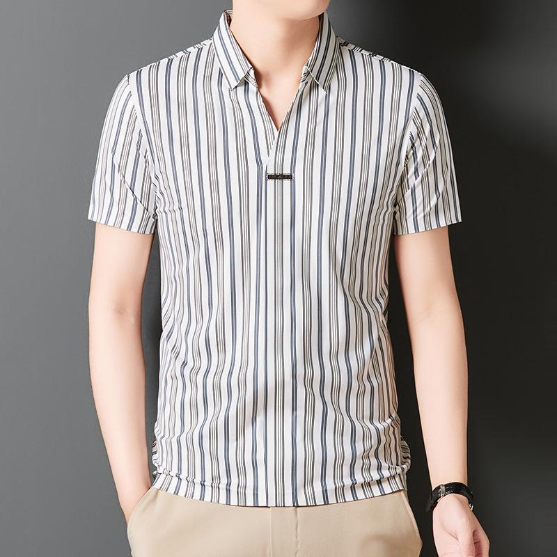 zd325-2025 Men's Casual Business T-Shirt