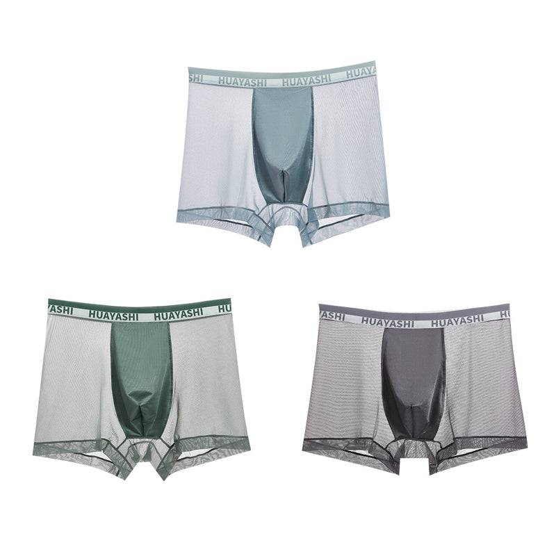 Summer ultra-thin mesh men's underwear