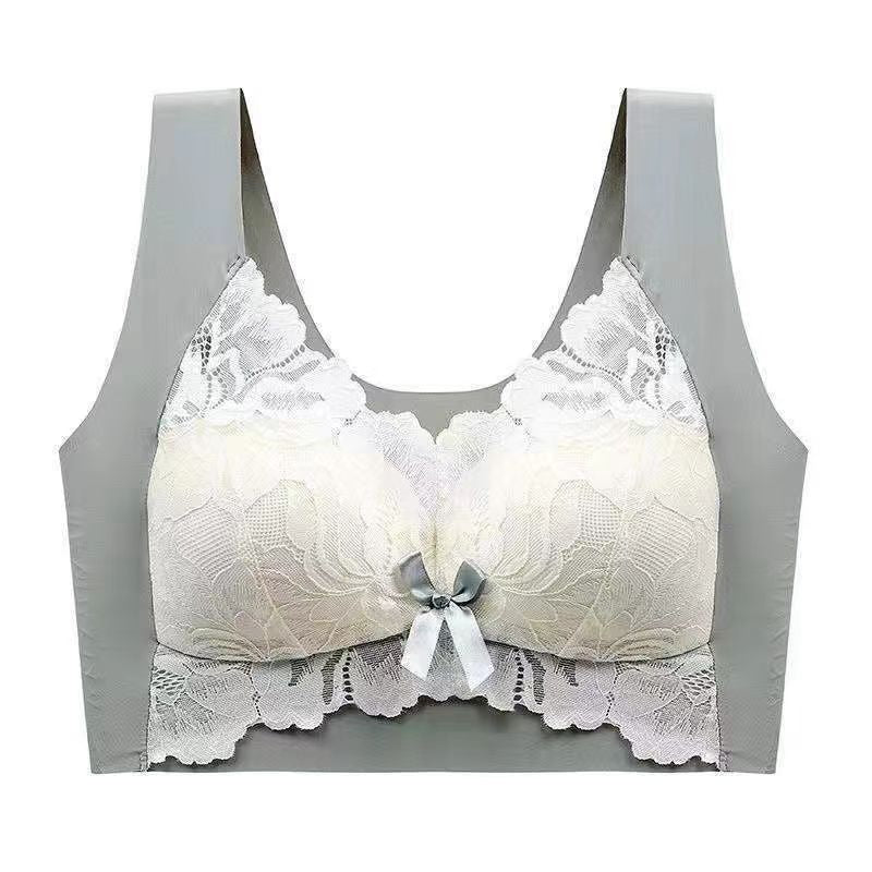 Women's push-up bra without underwire and anti-sagging