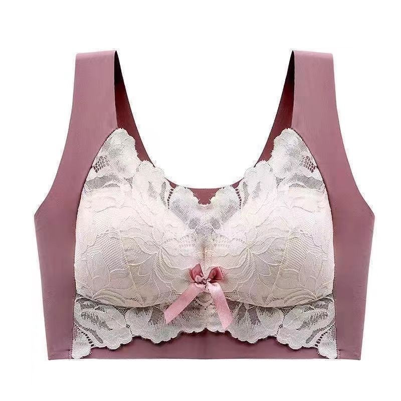 Women's push-up bra without underwire and anti-sagging