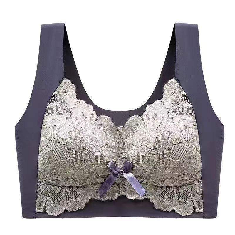 Women's push-up bra without underwire and anti-sagging