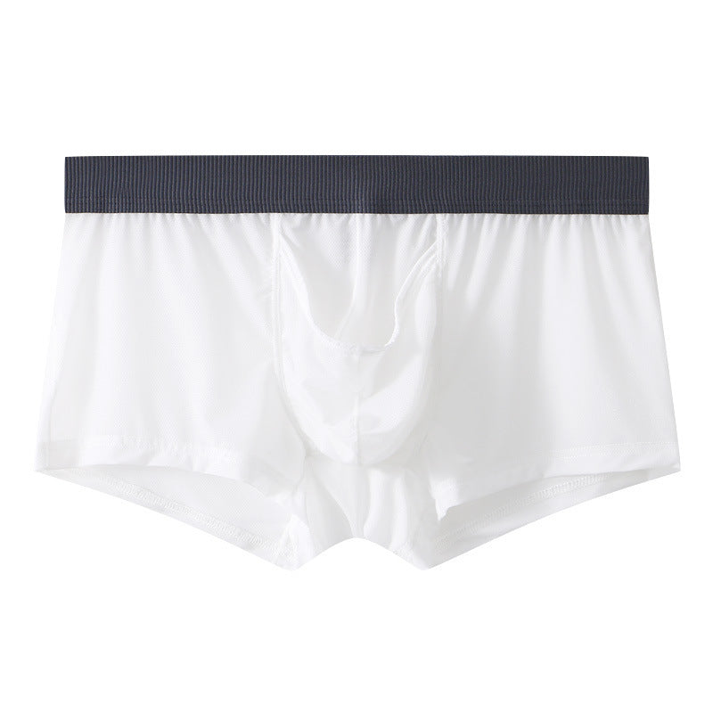wan501-Men's ice silk boxer briefs