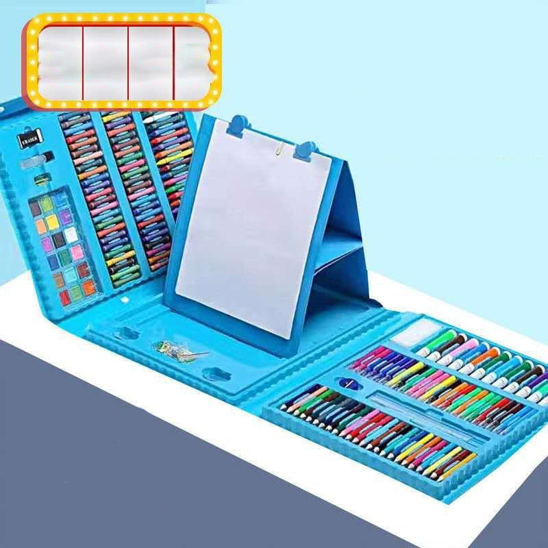 Children's watercolor pen set of 208 pieces