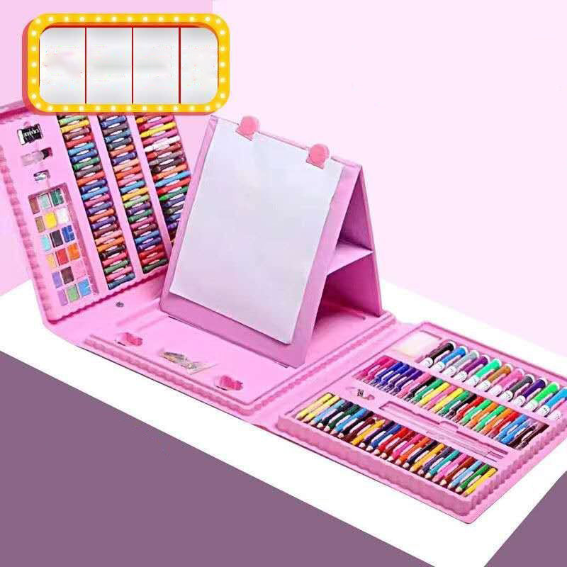 Children's watercolor pen set of 208 pieces