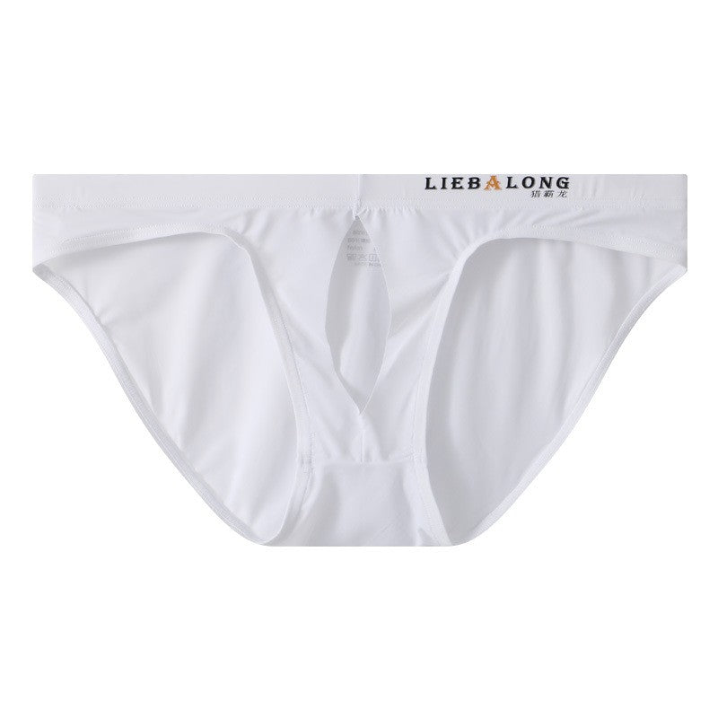 zd242-Low waist sexy ice silk men's briefs اشتري 1 و إحصول على 3 مجانا