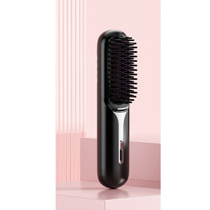 Negative ion hair straightening comb