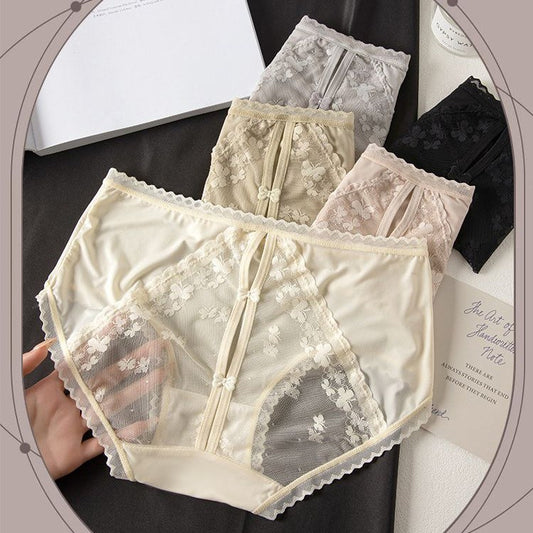 zp604-Ice silk breathable women's briefs