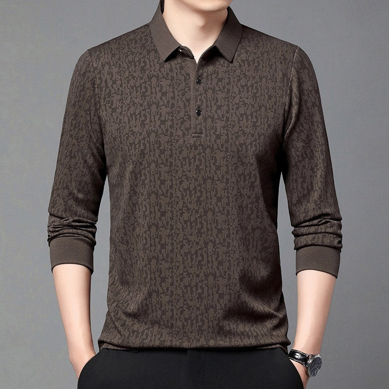 New autumn men's casual fashion T-shirt