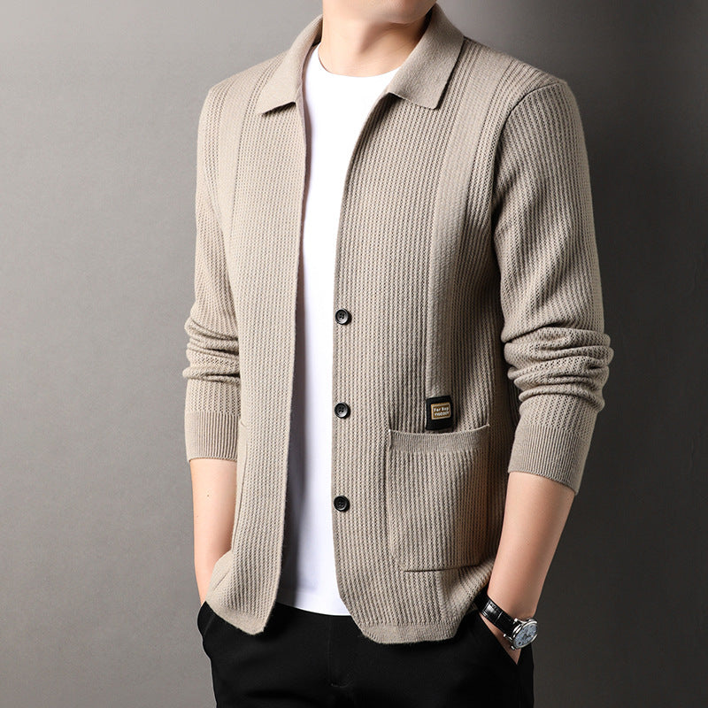 Men's Spring and Autumn Korean Style Fashion Casual Sweater