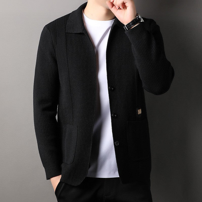 Men's Spring and Autumn Korean Style Fashion Casual Sweater