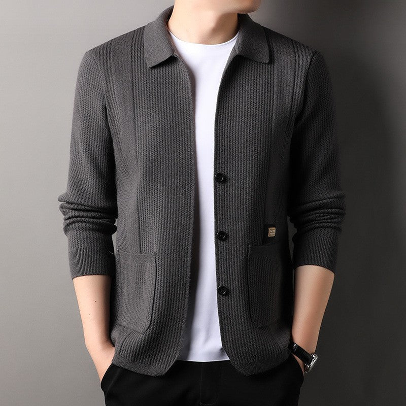 Men's Spring and Autumn Korean Style Fashion Casual Sweater