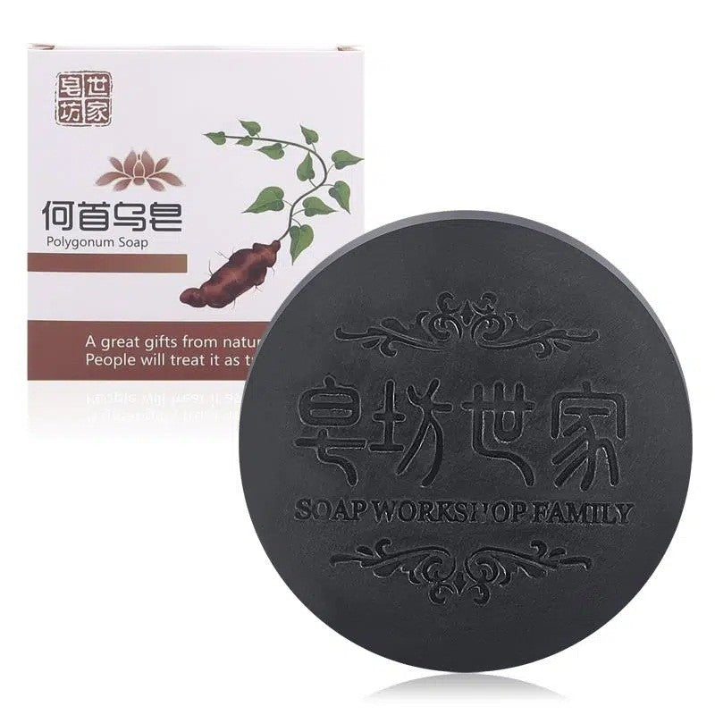 ht249-Polygonum multiflorum nourishing oil-control handmade soap