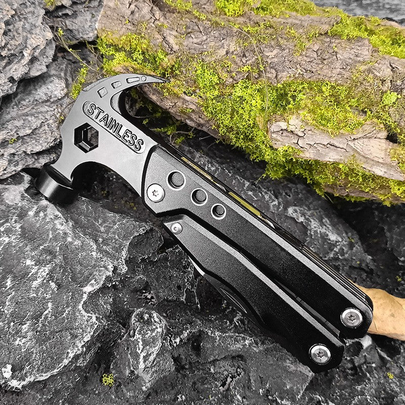 Multifunctional outdoor camping claw hammer