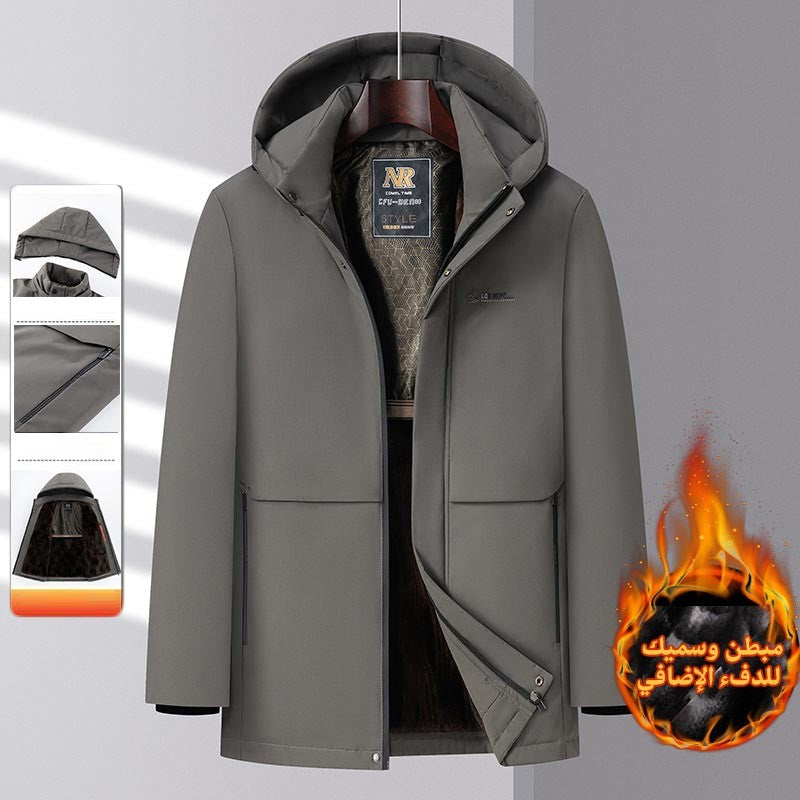 Winter warm casual thickened cotton coat