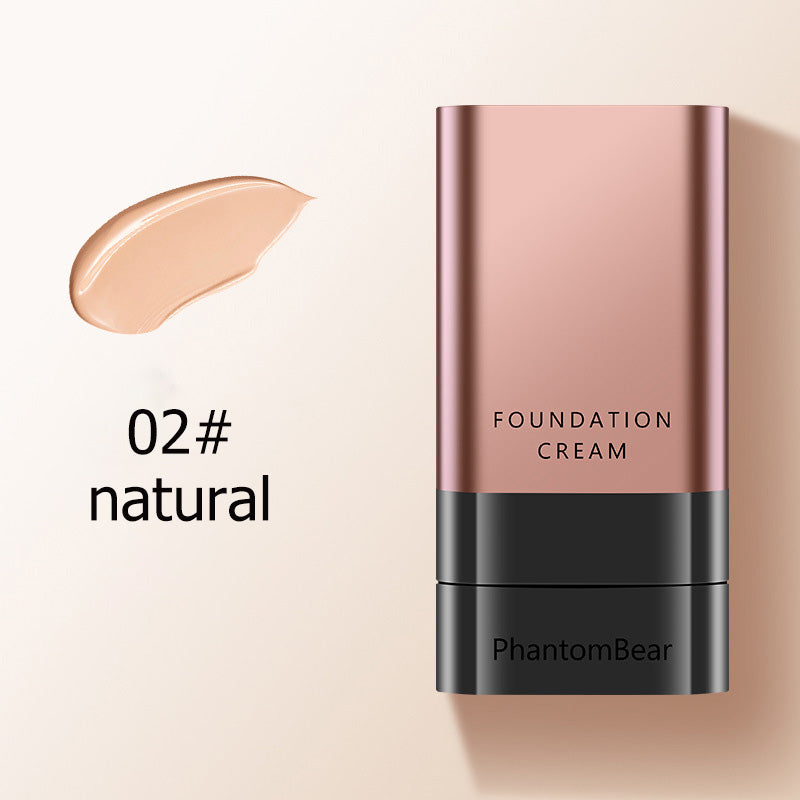 2-in-1 concealer foundation stick comes with a brush