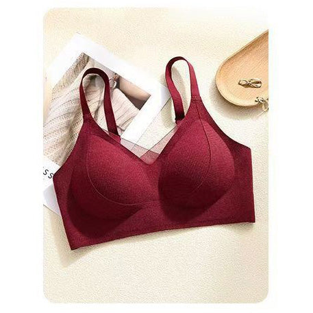 Small chest push up seamless bra for women