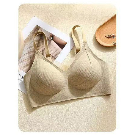 Small chest push up seamless bra for women