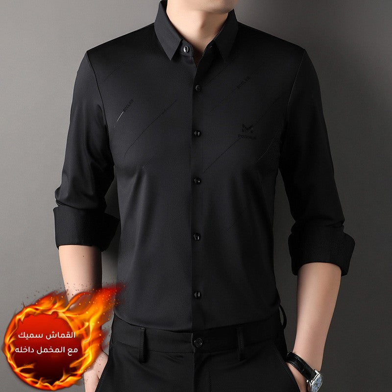 zd287-Fashionable men's fleece shirt