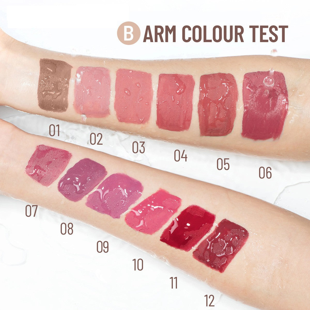 12 colors new matte velvet lip glaze-شراء واحدة احصل على واحدة مجانية