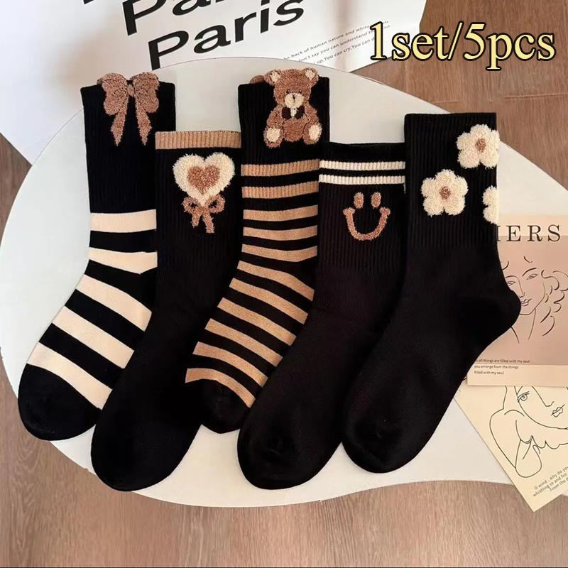 zp506-women's autumn and winter long socks