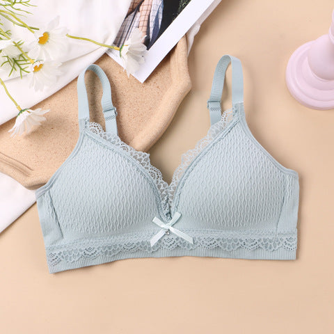 zp512-Thin breathable bra for women without steel ring  اشتري 1 و إحصول على 2 مجانا