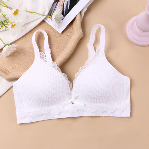 zp512-Thin breathable bra for women without steel ring  اشتري 1 و إحصول على 2 مجانا