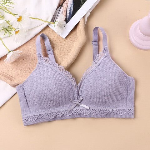 zp512-Thin breathable bra for women without steel ring  اشتري 1 و إحصول على 2 مجانا