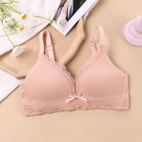 zp512-Thin breathable bra for women without steel ring  اشتري 1 و إحصول على 2 مجانا