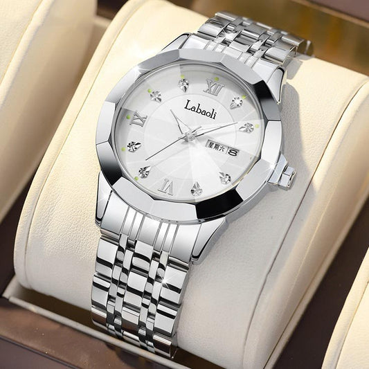 lbl-Fashionable Retro Couple Quartz Watch