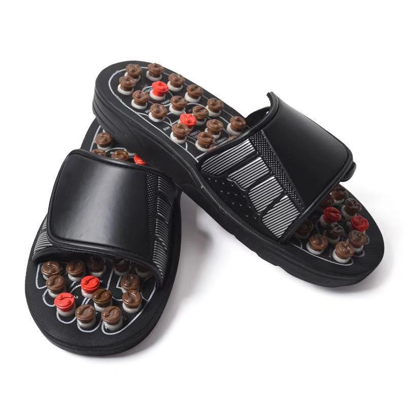 Acupoint massage health slippers