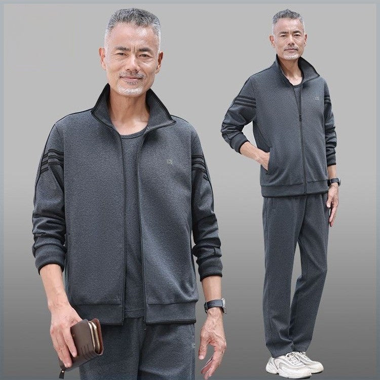 Men's casual running fashion suit