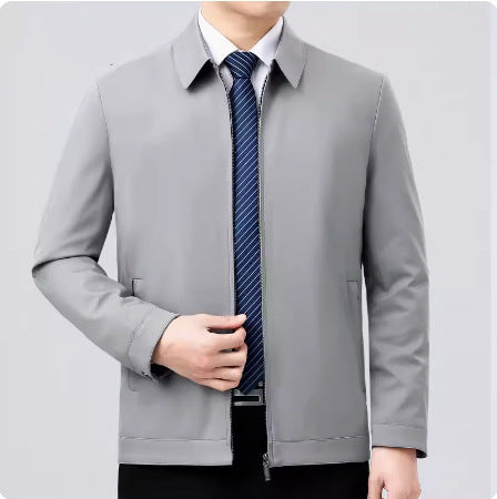 Men's business casual lapel coat