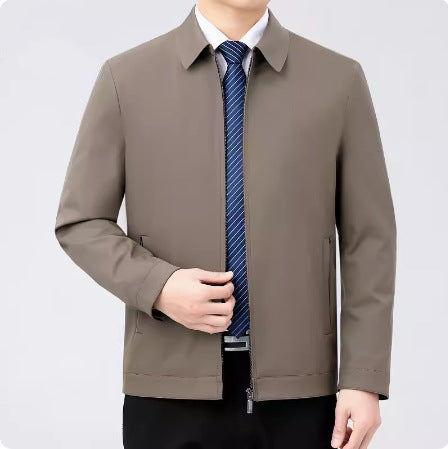 Men's business casual lapel coat