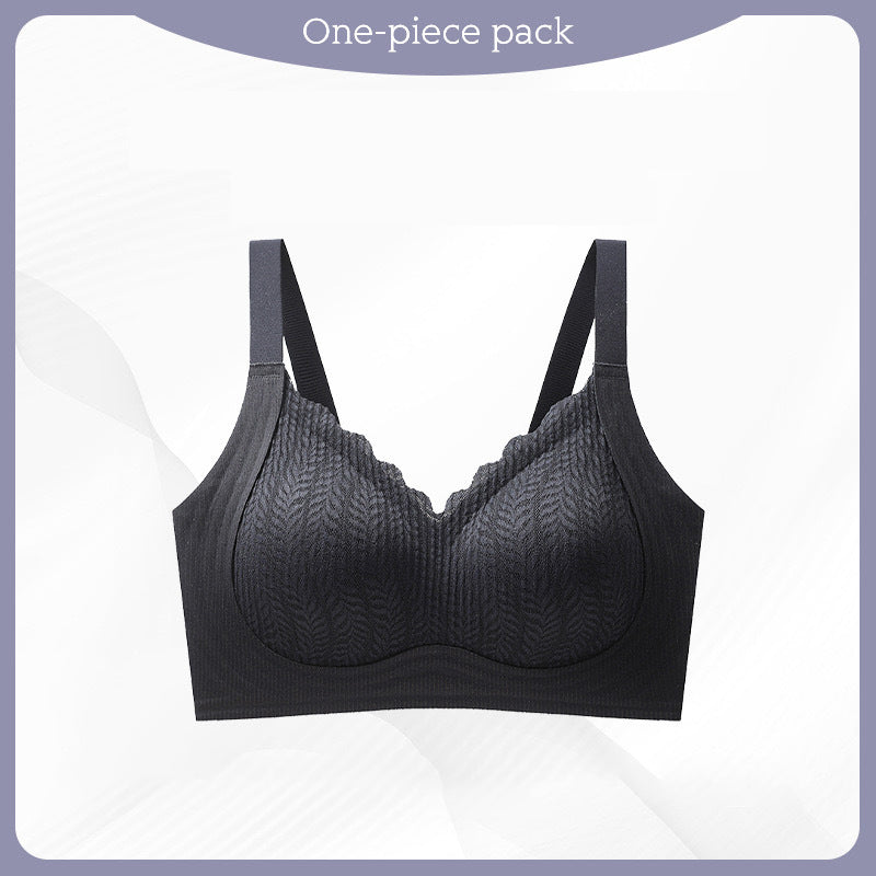 zp535-Women's push-up anti-sagging underwire bra