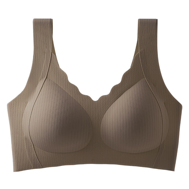 zp531-Women's lift-up seamless wireless bra